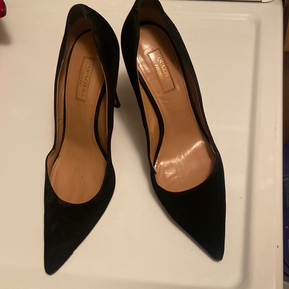 AQUAZURRA SUEDE PUMPS, Size 9 🎊🎉🎊
